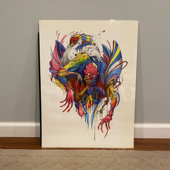 Defender Alex Pardee print 16x20 - Picture 1 of 6